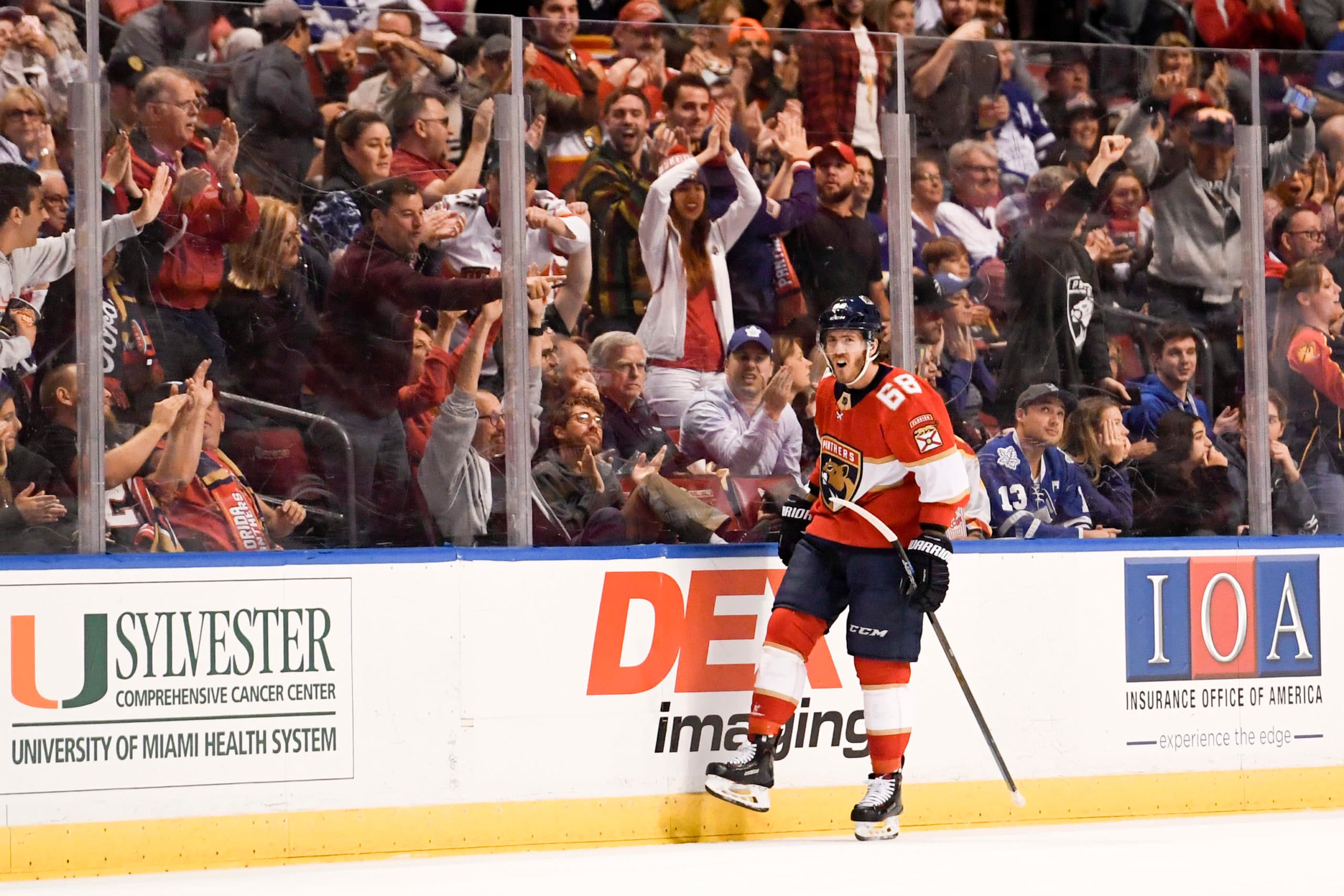 NHL Forward Mike Hoffman