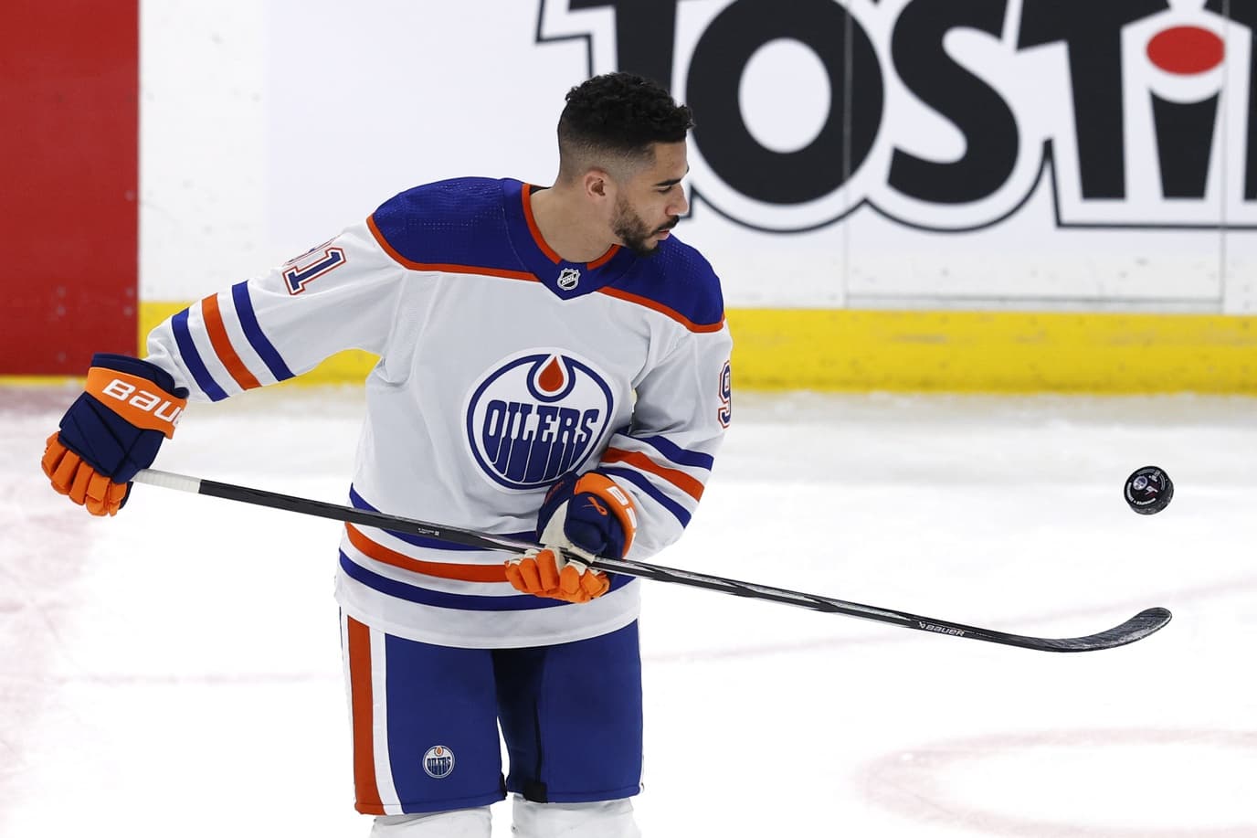 Edmonton OIlers forward Evander Kane