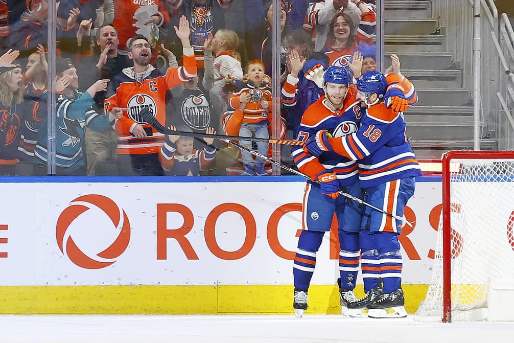 Connor McDavid 100 assists Edmonton Oilers