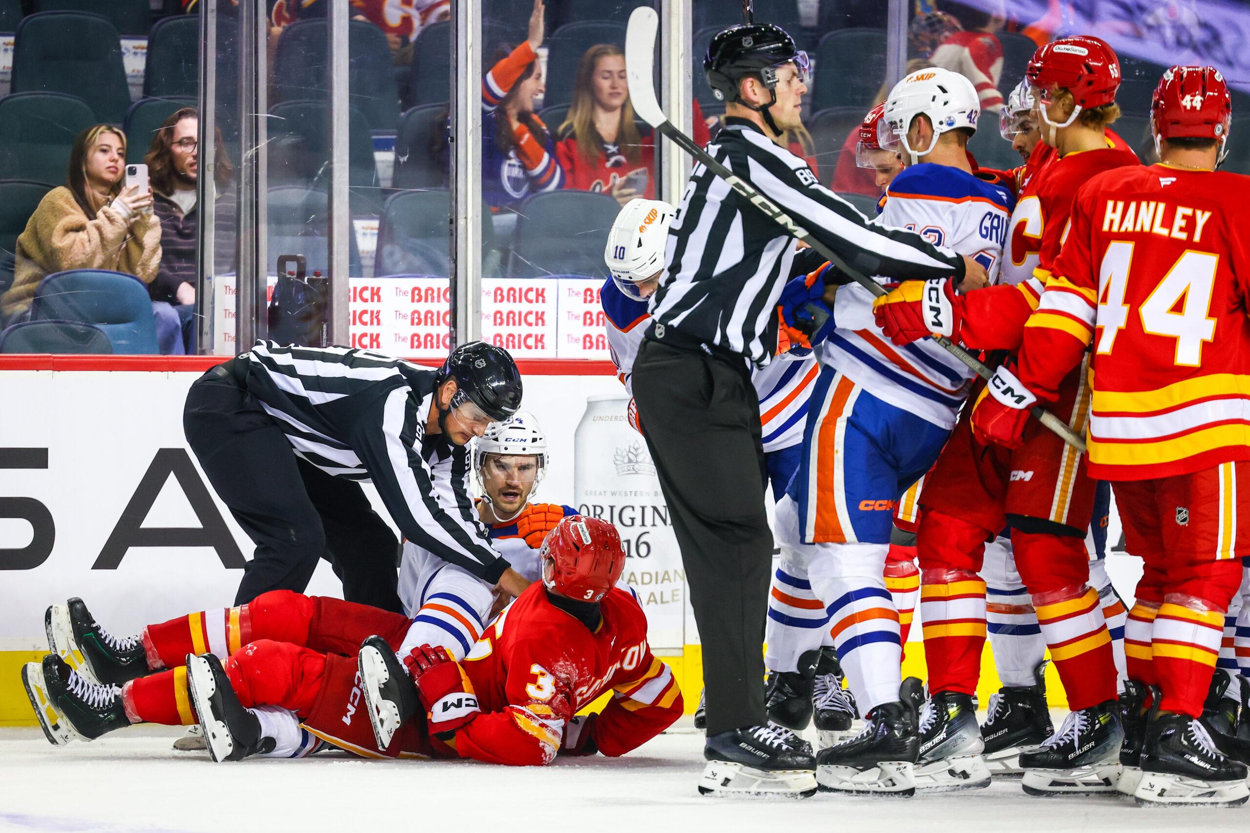 Edmonton Oilers vs Calgary Flames