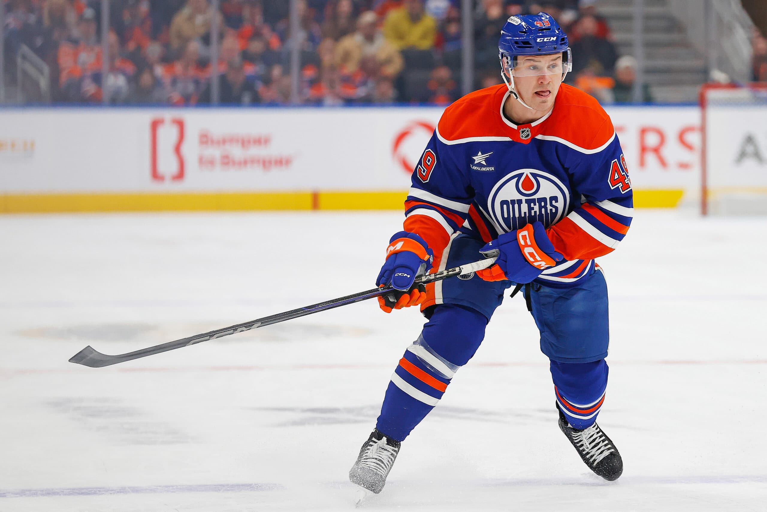 Edmonton Oilers Ty Emberson