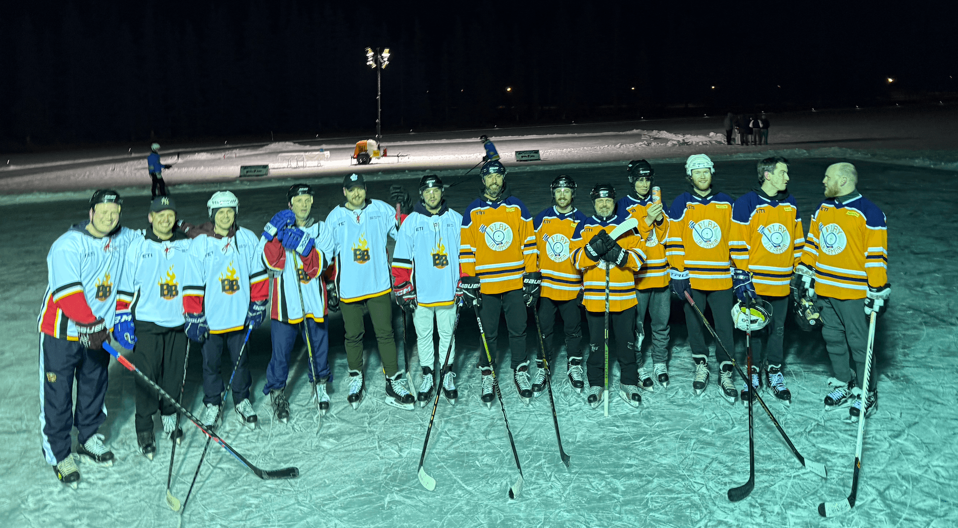 Jasper Pond Hockey Tournament