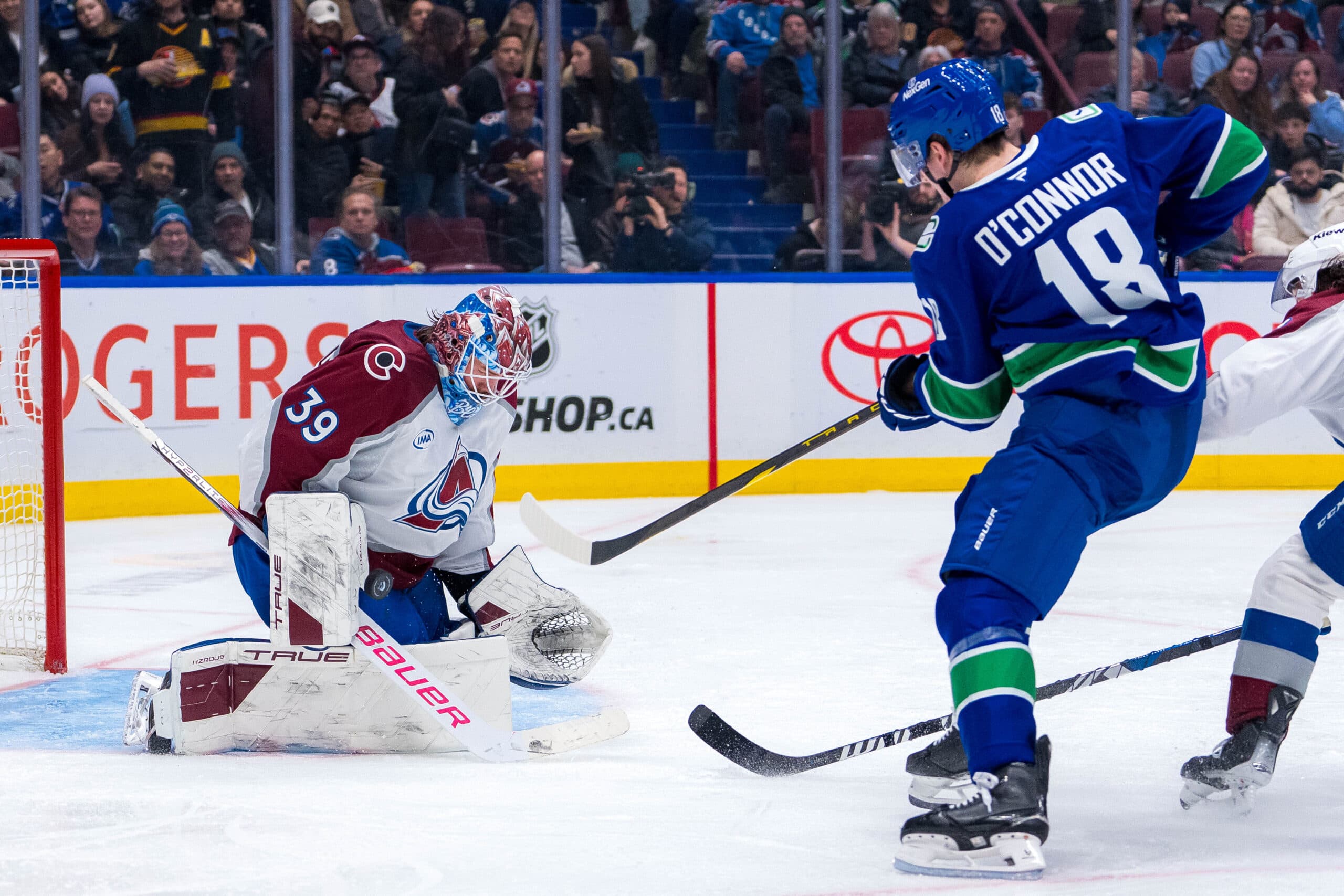 Edmonton Oilers Vancouver Canucks Drew O'Connor