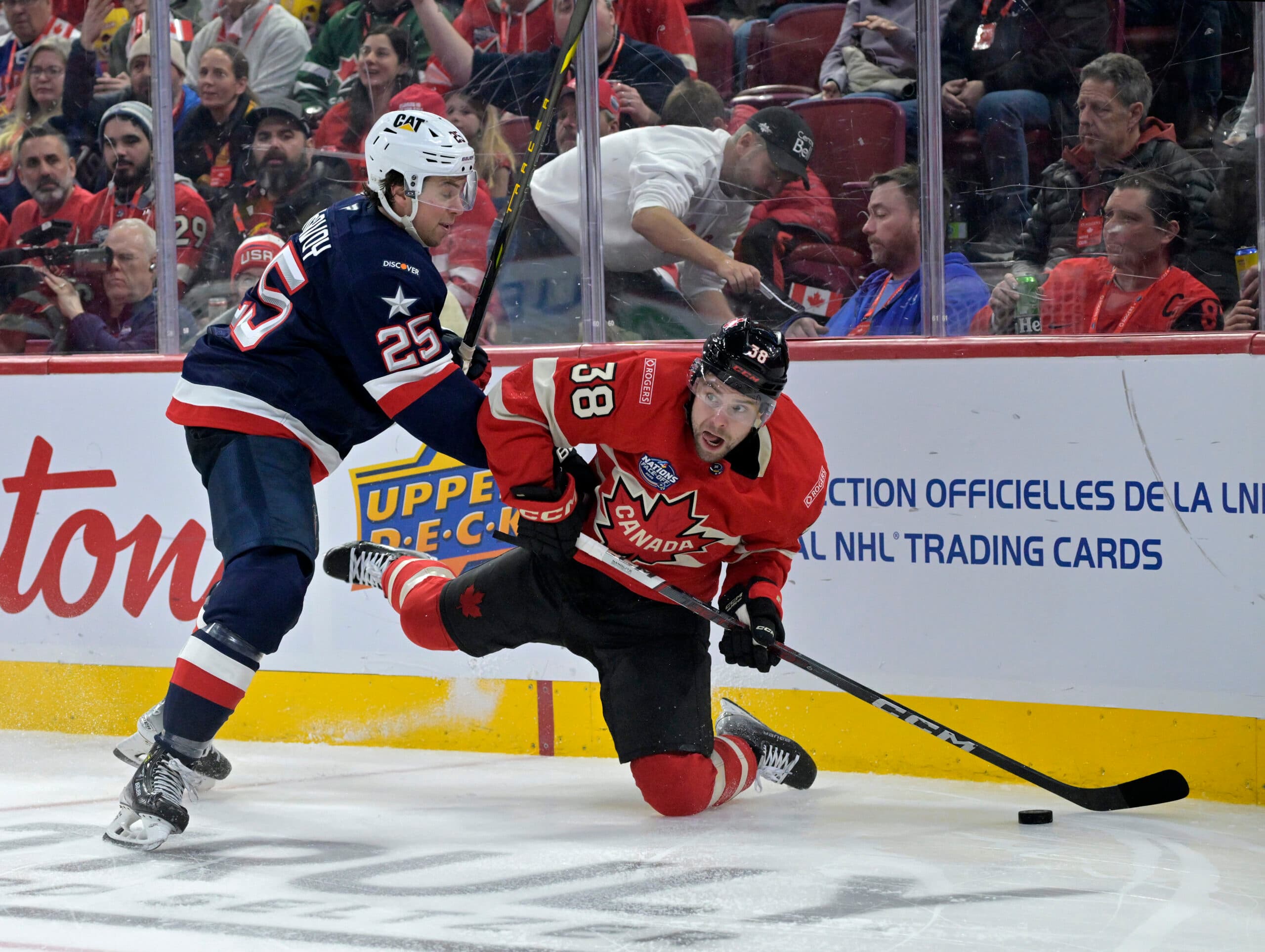 Canada USA 4 Nations Face-Off Charlie McAvoy