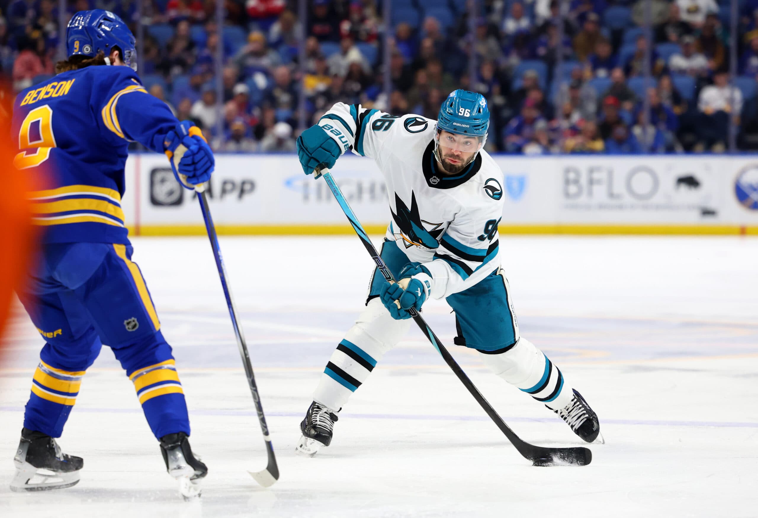 Jake Walman shooting San Jose Sharks